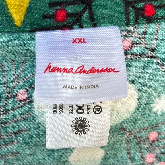 Hanna Andersson Adult Unisex Flannel PJ Set - Picture 5 of 16